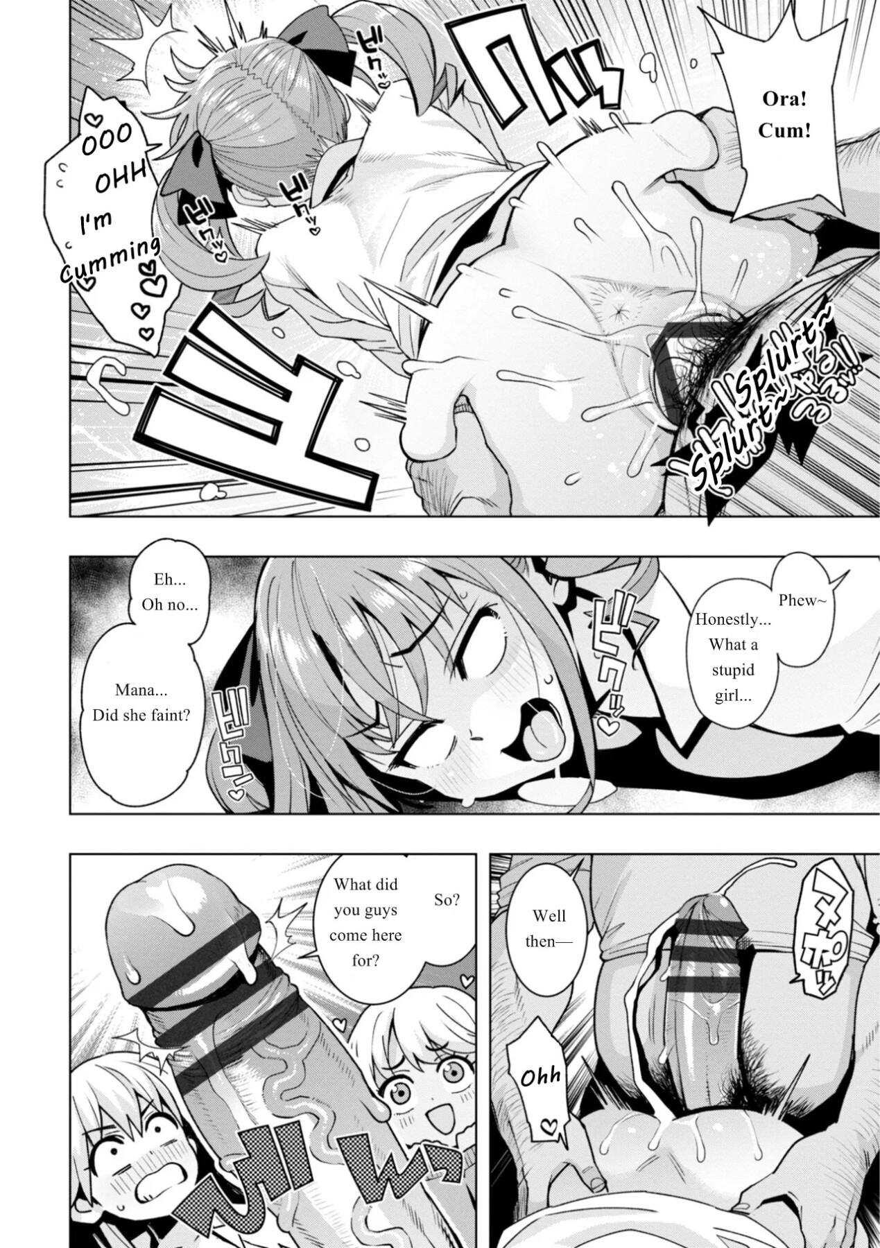 Hentai Manga Comic-Why are they bad girls?-Read-28